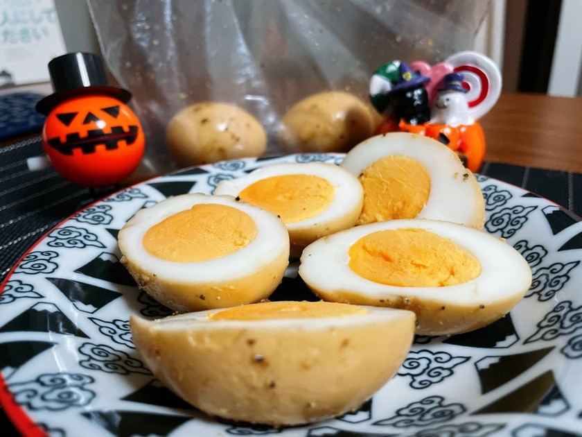 ゆで卵☆簡単スパイス煮卵