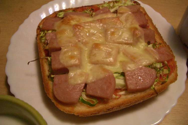 スパム チーズ キャベツのトースト レシピ 作り方 By たかチ クックパッド