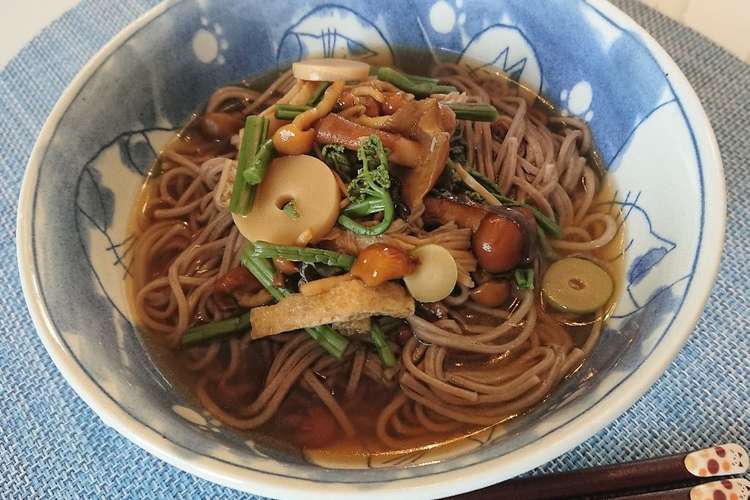 めんつゆ 山菜水煮 で 簡単山菜そば レシピ 作り方 By ちっちにゃん クックパッド 簡単おいしいみんなのレシピが374万品