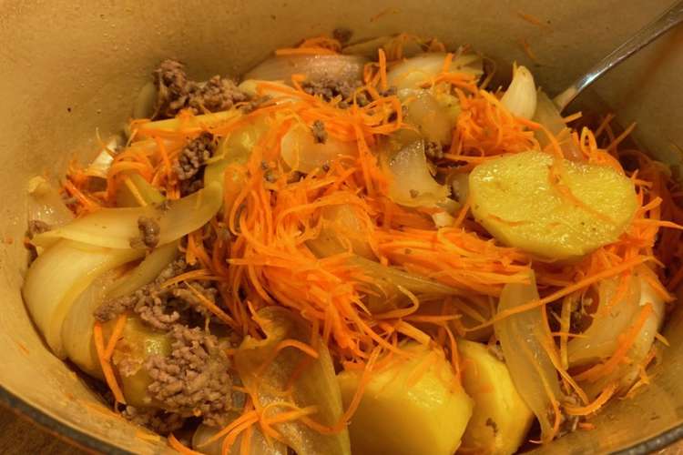 りぴ 野菜たっぷり簡単肉じゃが レシピ 作り方 By Alohakokia クックパッド 簡単おいしいみんなのレシピが366万品