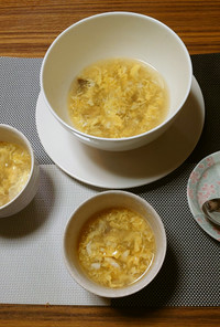 ヨウサマの減塩卵スープ