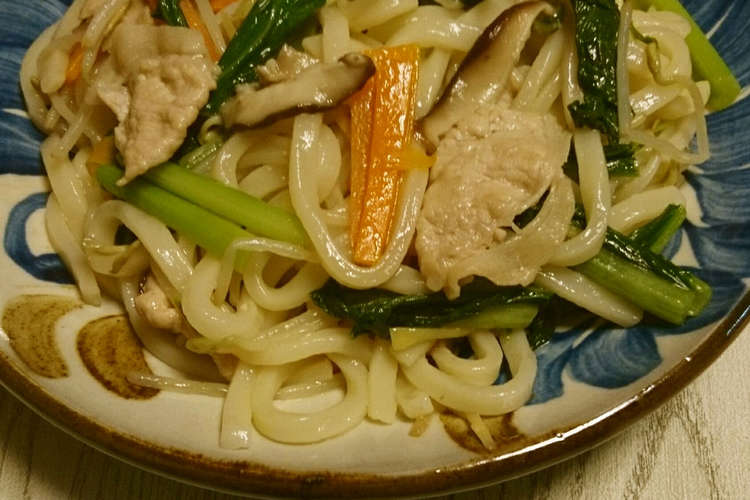 冷凍うどんで ベタつかない焼きうどん レシピ 作り方 By うるまる子ちゃん クックパッド 簡単おいしいみんなのレシピが352万品