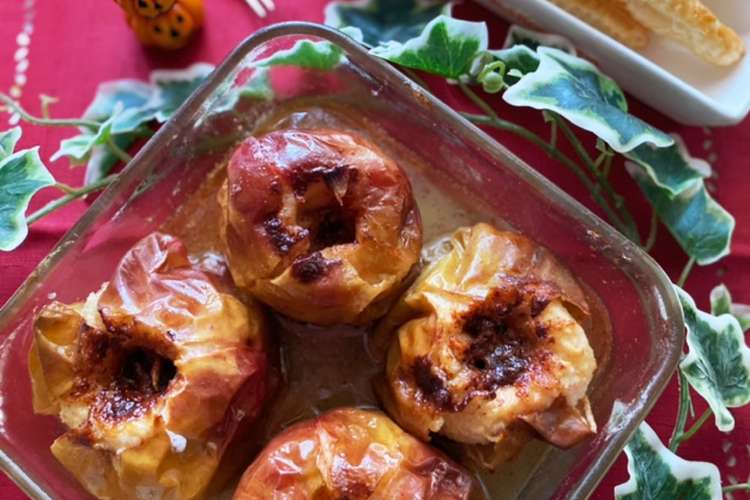 オーブンで丸ごと紅玉りんごの焼きリンゴ レシピ 作り方 By ピースママキッチン クックパッド 簡単おいしいみんなのレシピが350万品