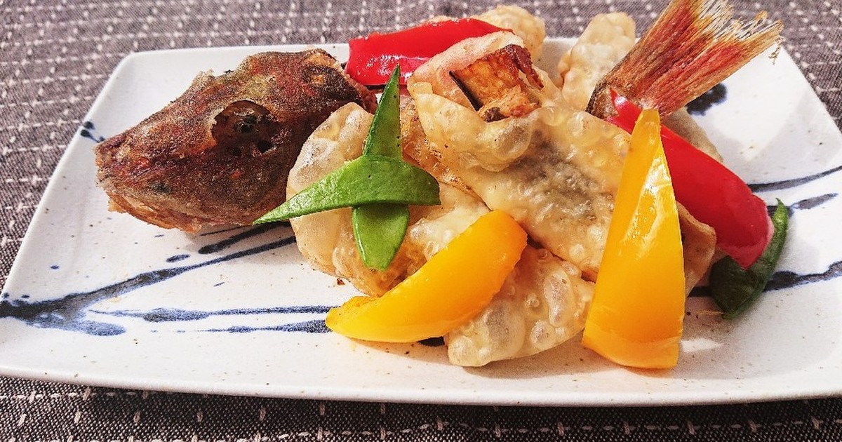 餃子の皮で包んだホウボウと野菜の唐揚げ レシピ 作り方 By 宮城漁師酒場魚谷屋 クックパッド 簡単おいしいみんなのレシピが360万品