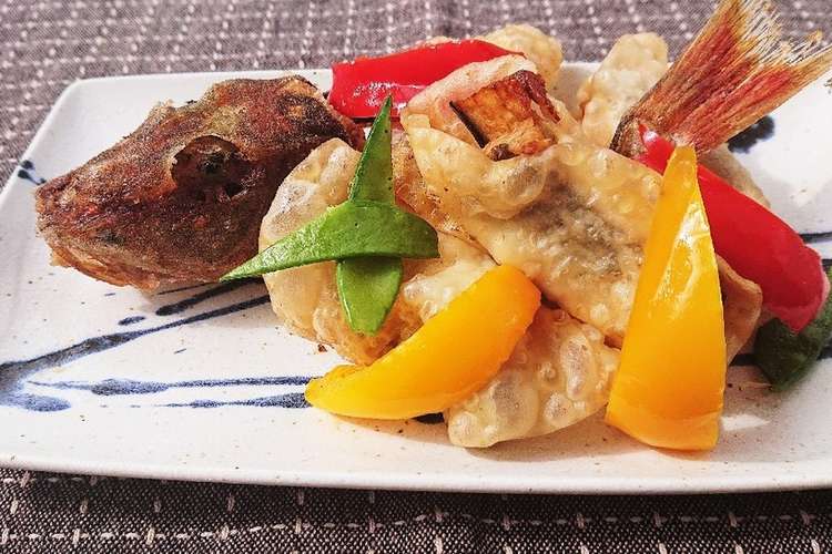 餃子の皮で包んだホウボウと野菜の唐揚げ レシピ 作り方 By 宮城漁師酒場魚谷屋 クックパッド 簡単おいしいみんなのレシピが356万品