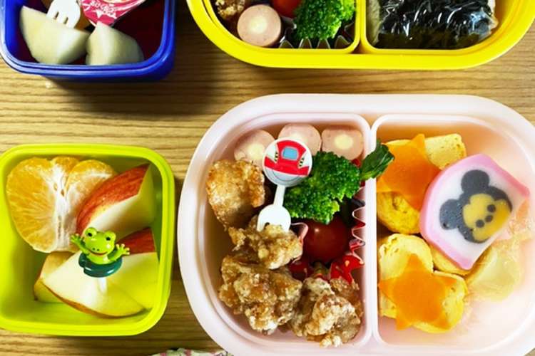 幼稚園お弁当 年長年少 秋の遠足 レシピ 作り方 By オレンジオーシャン クックパッド 簡単おいしいみんなのレシピが352万品