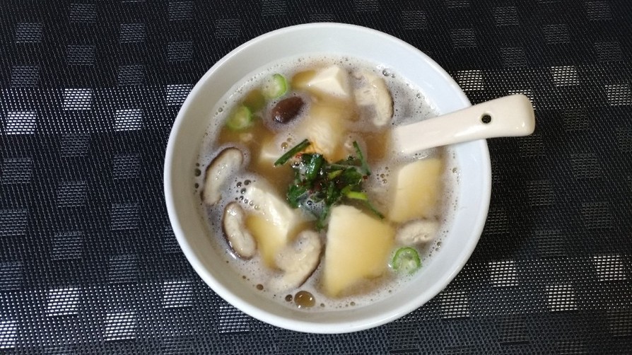 納豆とオクラ、豆腐のトロトロスープの画像