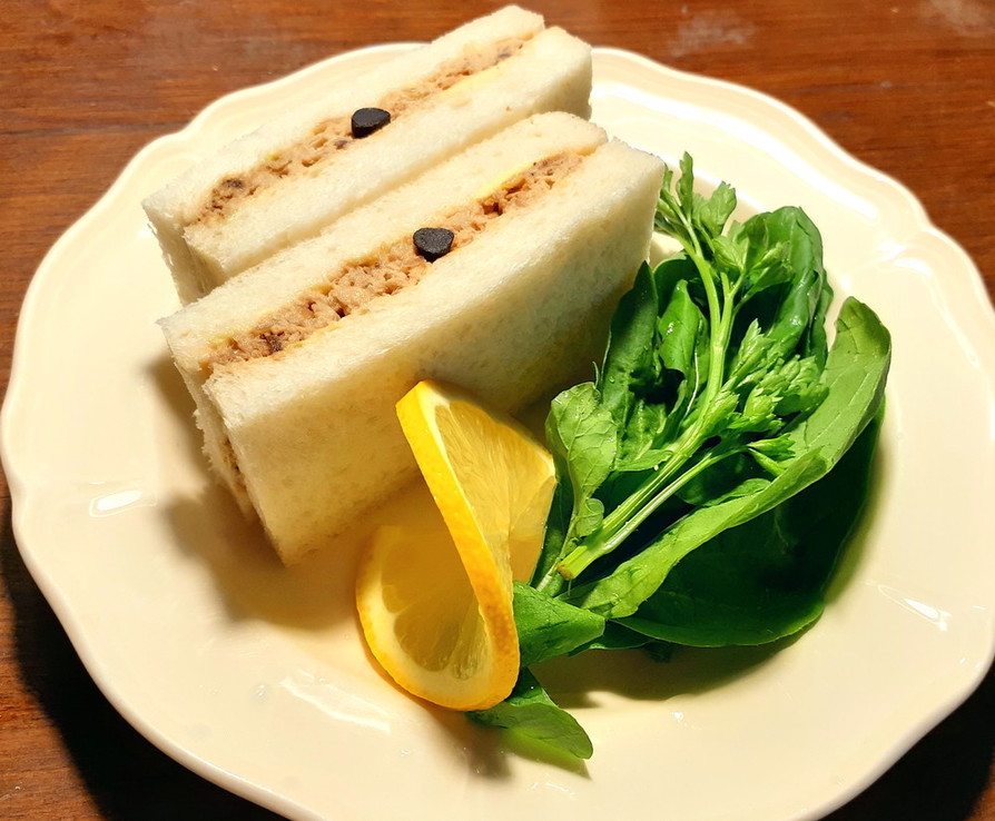 浜納豆と発酵玉葱のツナサンドの画像