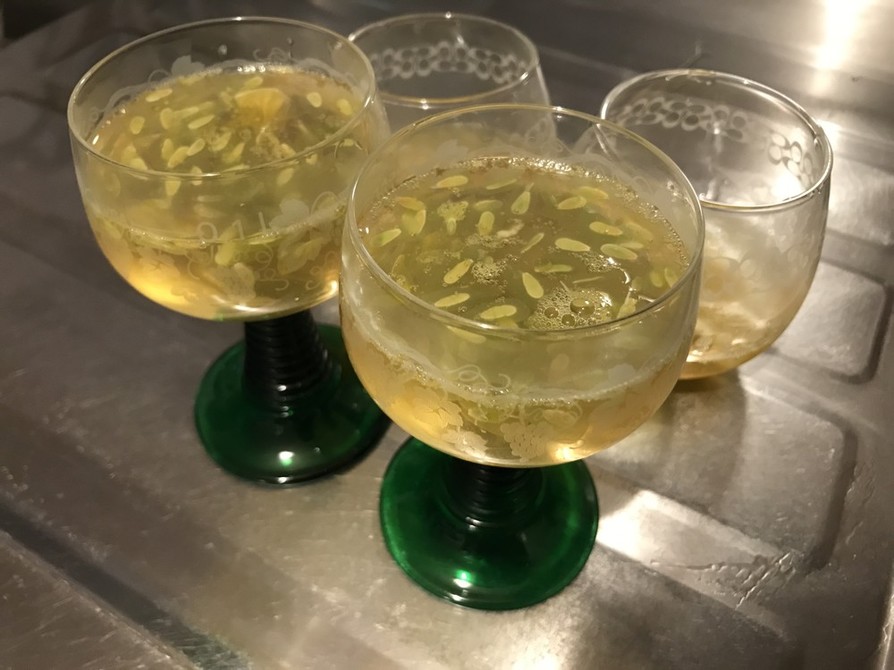 エルダーフラワーコリンズのレシピ