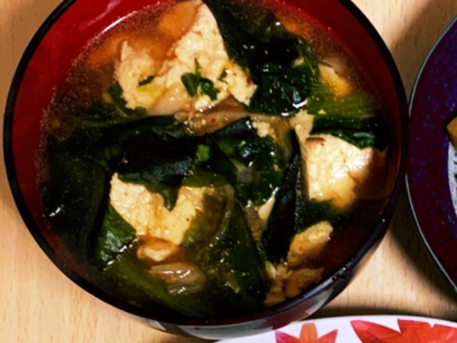 豆腐でボリュームアップ☆チムチスープの画像