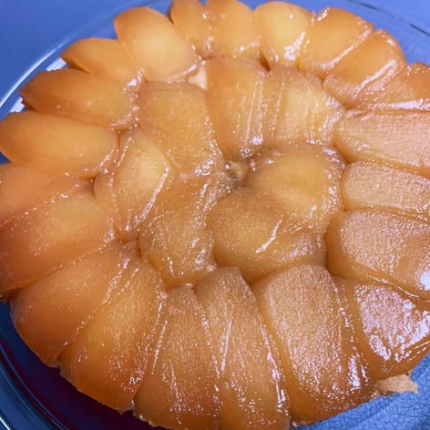 タルトタタン風りんごのケーキ
