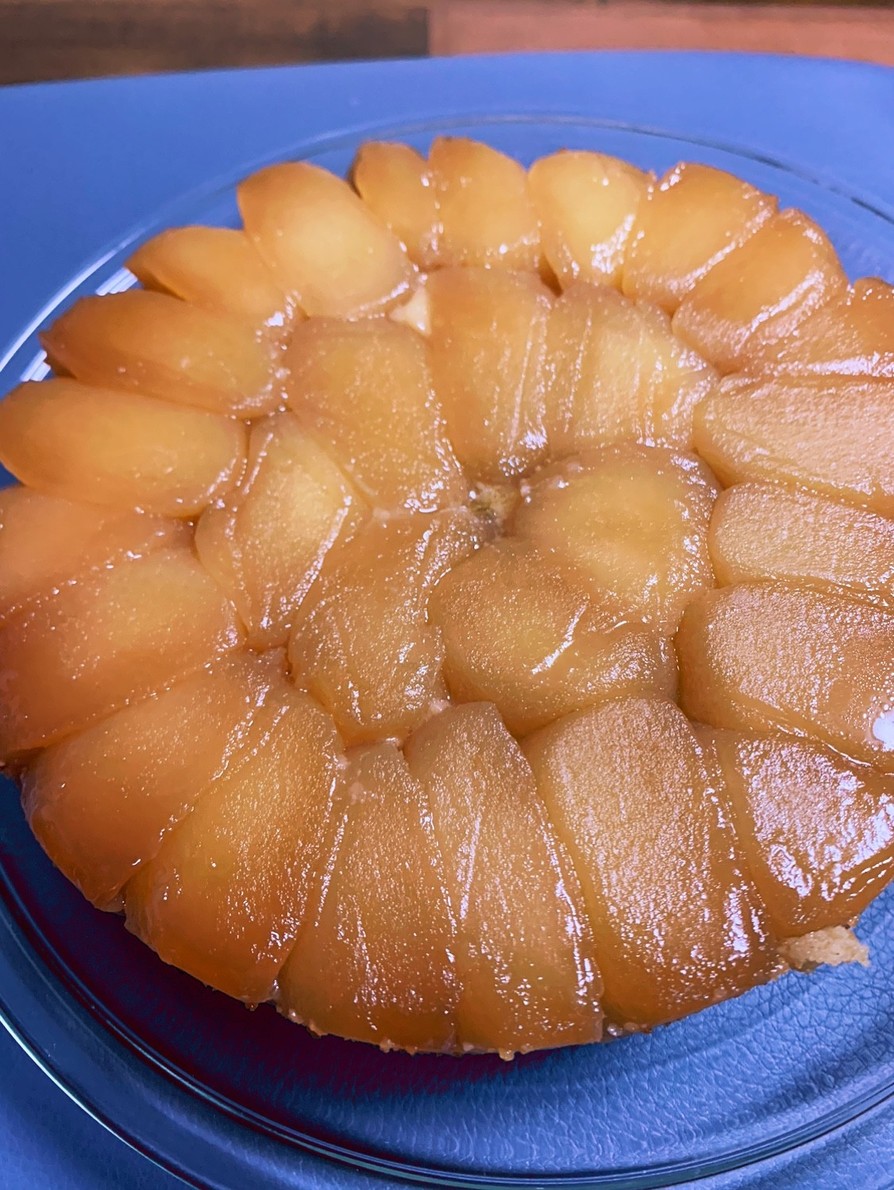 タルトタタン風りんごのケーキの画像