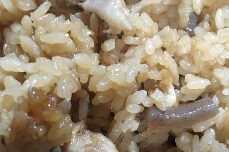 肉ごはん 炊き込み レシピ 作り方 By 96親父 クックパッド 簡単おいしいみんなのレシピが356万品
