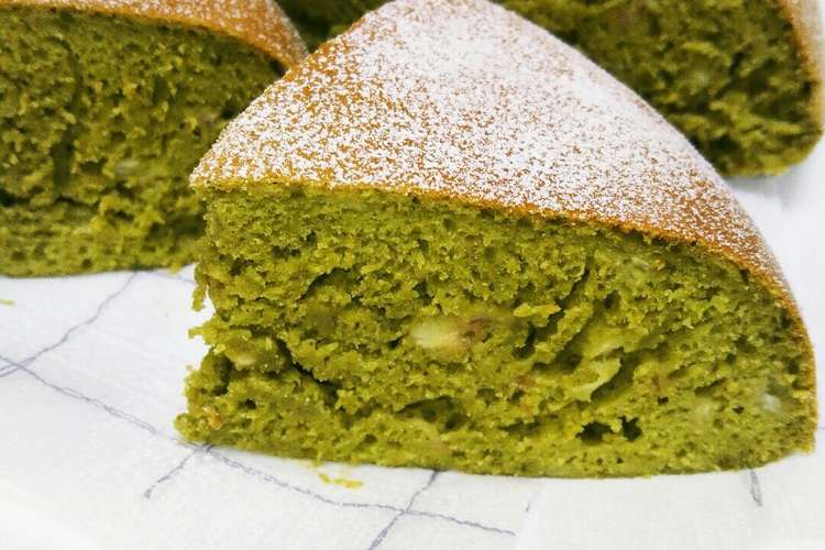 簡単炊飯器 抹茶 バナナケーキ レシピ 作り方 By ぴぴはぴ クックパッド 簡単おいしいみんなのレシピが366万品