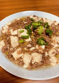 簡単♡ご飯がすすむ辛くない甘辛麻婆豆腐！
