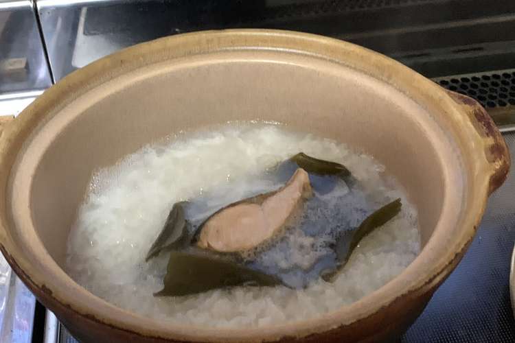 しょっぱいシャケだから美味い 鮭粥 レシピ 作り方 By 築地のしゃけこ クックパッド 簡単おいしいみんなのレシピが357万品