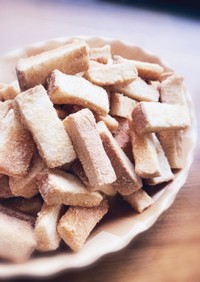 給食のあの味☆きなこパン　超時短！