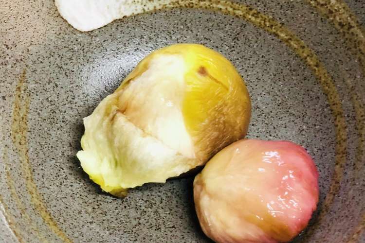 固いいちじくが簡単に剥け美味しくなります レシピ 作り方 By クックkhjsi3 クックパッド 簡単おいしいみんなのレシピが357万品