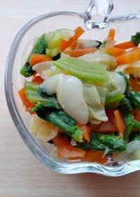 簡単副菜野菜の和え物（おかか入り）お弁当