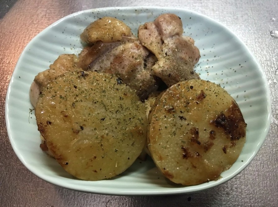 長芋と鶏肉の和風焼きの画像