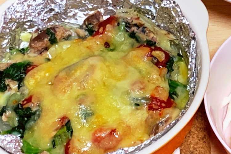 簡単だけど食べ応えあり 鯖缶でチーズ焼き レシピ 作り方 By とも ずぼら主婦 クックパッド 簡単おいしいみんなのレシピが350万品