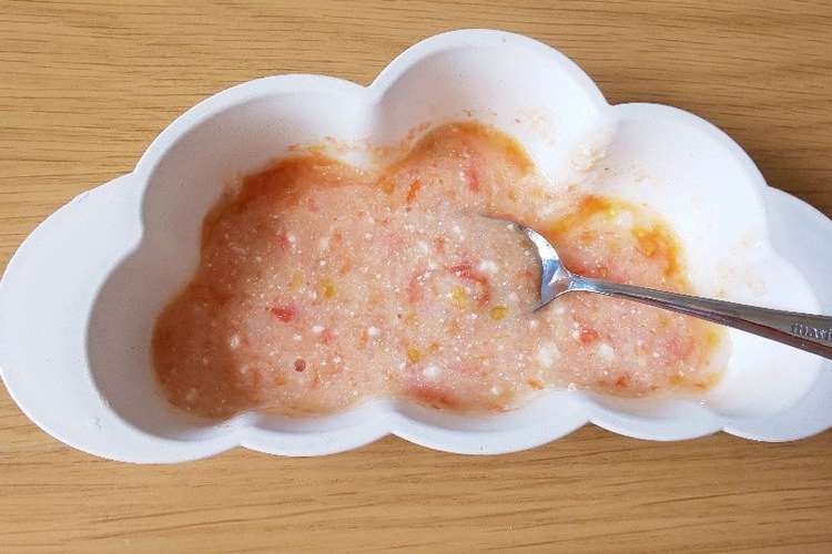 離乳食中期 トマトチーズリゾット レシピ 作り方 By Rikaまま クックパッド 簡単おいしいみんなのレシピが358万品