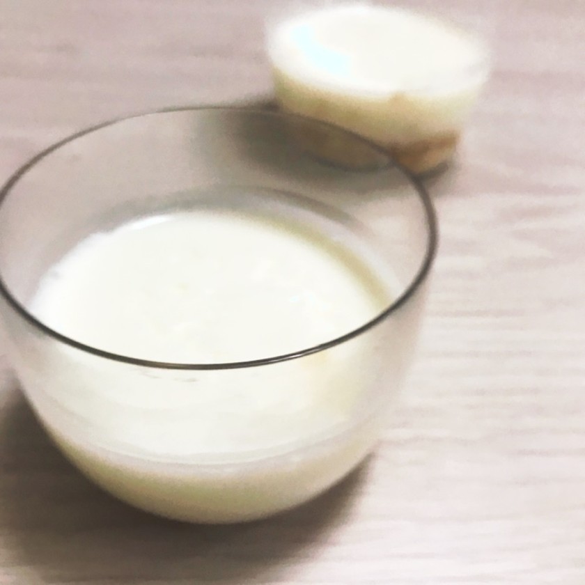 ヨーグルトと牛乳で簡単レアチーズケーキ風 by さんどりよん★ 【クックパッド】 簡単おいしいみんなのレシピが345万品