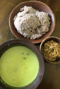 スリランカのココナッツ汁カレーキリホディ