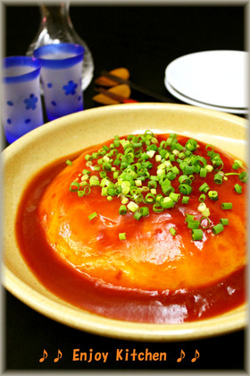 レンジで簡単♪豆腐入りえび玉