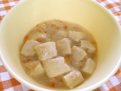 豆乳マーボ豆腐の写真