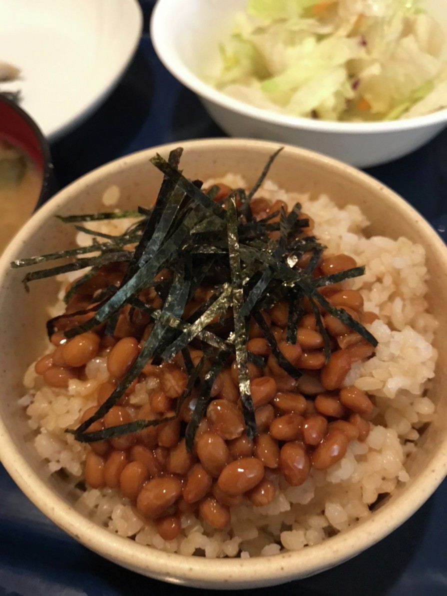 韓国風ヤンニョムでピリ辛納豆ご飯♬の画像