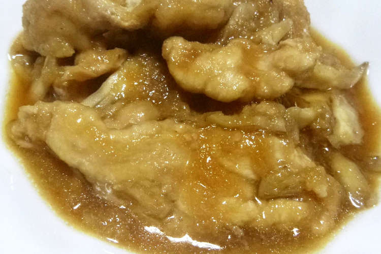 男の料理 豚肉とマイタケのみぞれ煮 レシピ 作り方 By Chikappe クックパッド