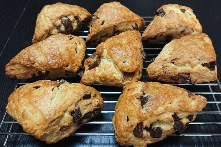 おうちスタバでチョコチャンクスコーン レシピ 作り方 By いっちゃんキッチン クックパッド 簡単おいしいみんなのレシピが352万品