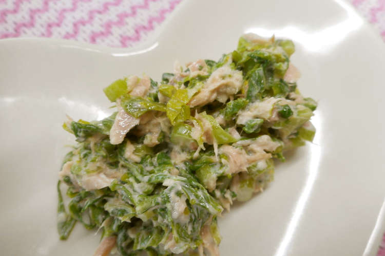 春 菜の花のシーチキン和え めっけ レシピ 作り方 By めっけもん広場 クックパッド 簡単おいしいみんなのレシピが370万品