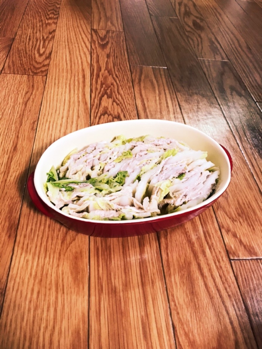 白菜と豚肉のミルフィーユ鍋！の画像