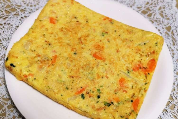 パスタdeおやき 離乳食手づかみ食べに レシピ 作り方 By Sunmoonmom クックパッド