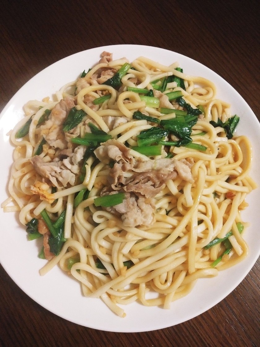 簡単☆めんつゆで作る焼きうどん by チビももちゃん♥️ 【クックパッド】 簡単おいしいみんなのレシピが347万品