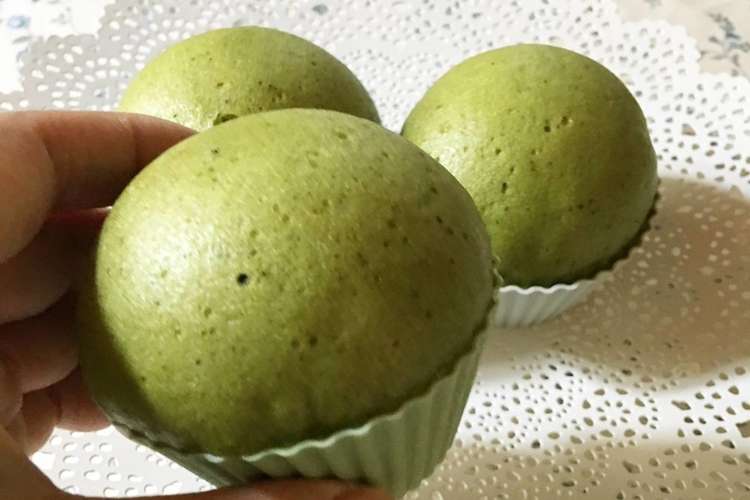 忙しい朝でも 簡単抹茶蒸しパン レシピ 作り方 By ざ 抹茶はうす クックパッド 簡単おいしいみんなのレシピが350万品