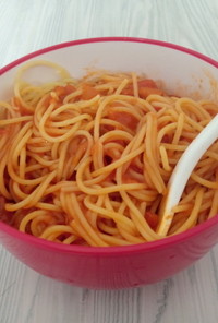 【一食50円程】トマトソーススパゲッティ