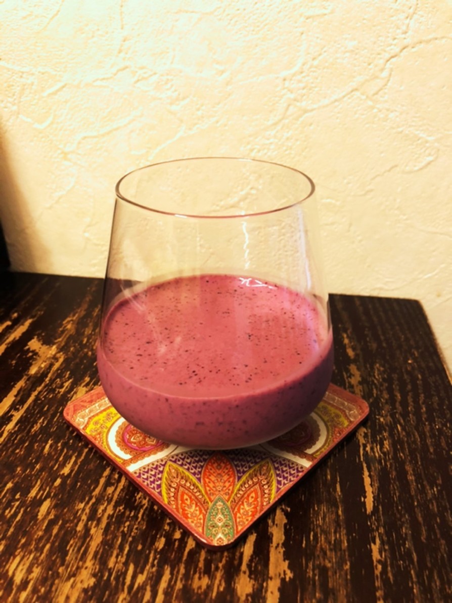 ビーツとブルーベリーのスムージーのレシピ