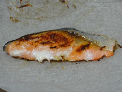 塩鮭の、ご飯糀馴らしの写真