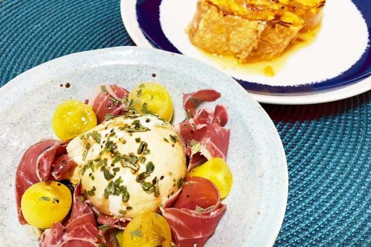1分で簡単 お洒落な前菜 ブラータチーズ レシピ 作り方 By まりゅちんクッキング クックパッド 簡単おいしいみんなのレシピが378万品