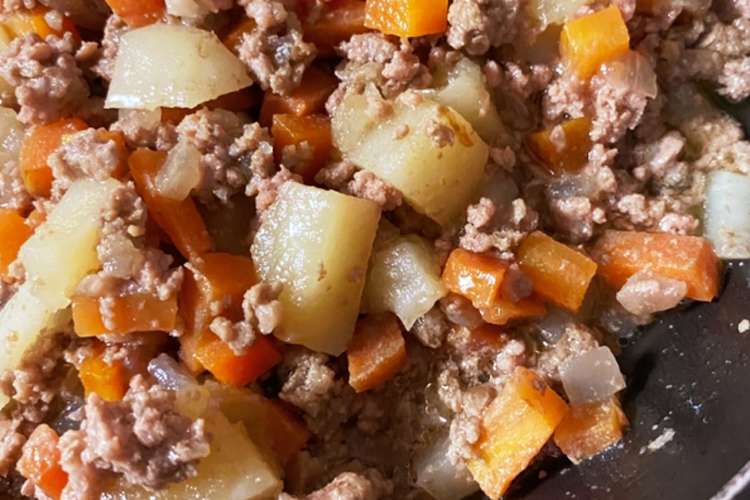 離乳食完了期幼児食 ひき肉の肉じゃが レシピ 作り方 By Ayakotchen クックパッド 簡単おいしいみんなのレシピが376万品