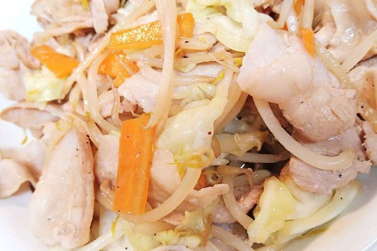 定食屋さんの味！醤油ベースの肉野菜炒め レシピ・作り方 By きすけ180 【クックパッド】 簡単おいしいみんなのレシピが363万品