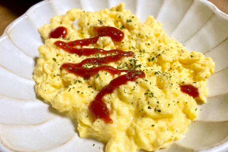 失敗なし ふわとろスクランブルエッグ レシピ 作り方 By Mochi Hi クックパッド 簡単おいしいみんなのレシピが354万品