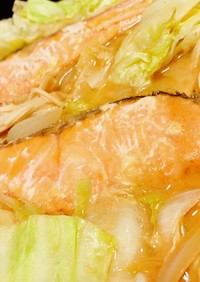 塩鮭で作れる簡単お味噌のちゃんちゃん焼き
