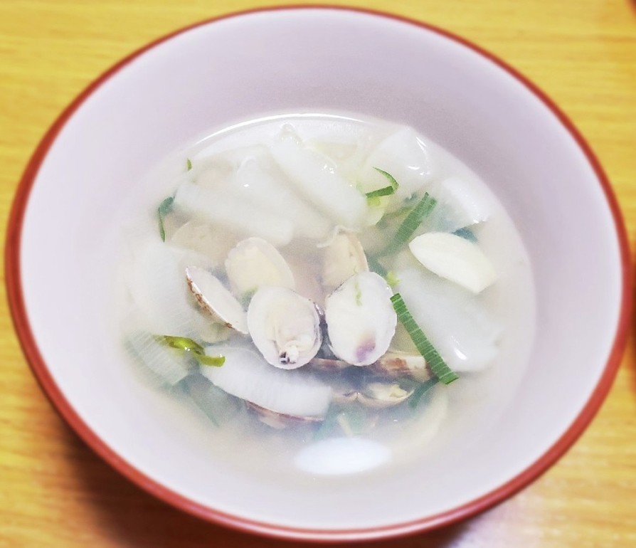[韓国料理] アサリのスープの画像
