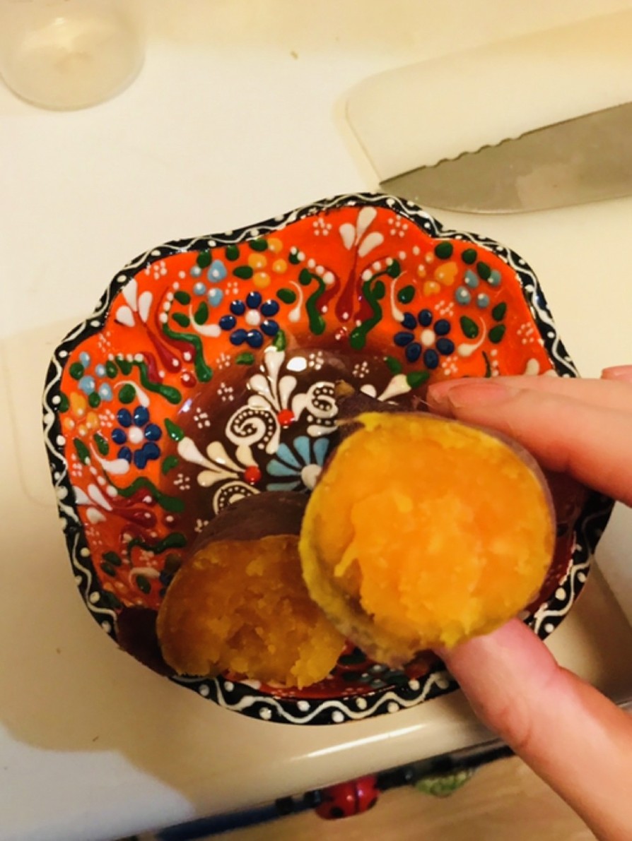 ハロウィンスイートの炊飯器焼芋の画像