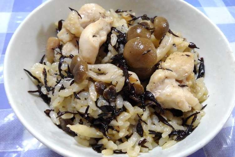 レクチンフリーひじきしめじの炊き込みご飯 レシピ 作り方 By 治癒院jasmine クックパッド 簡単おいしいみんなのレシピが360万品