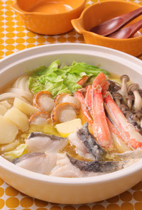 北海道の味！海鮮味噌バター鍋